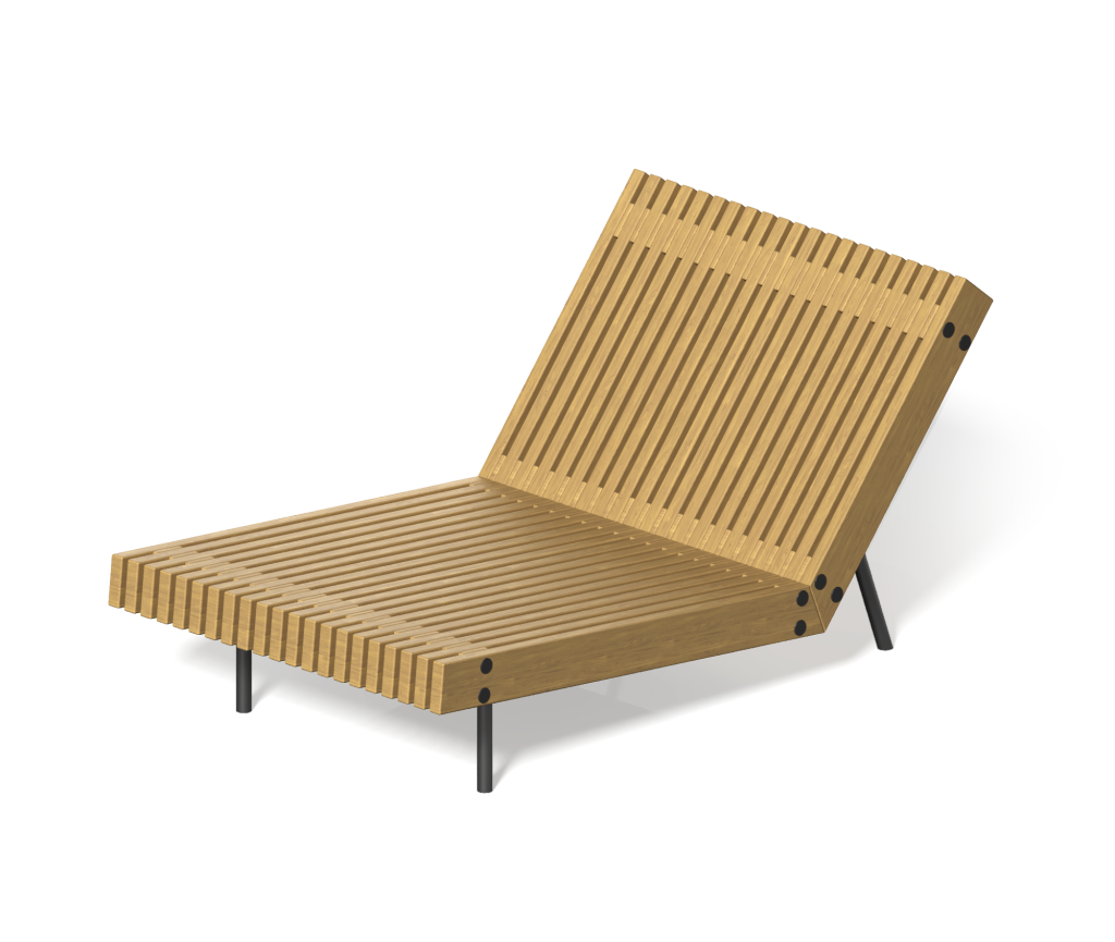 Шезлонг "Эко"