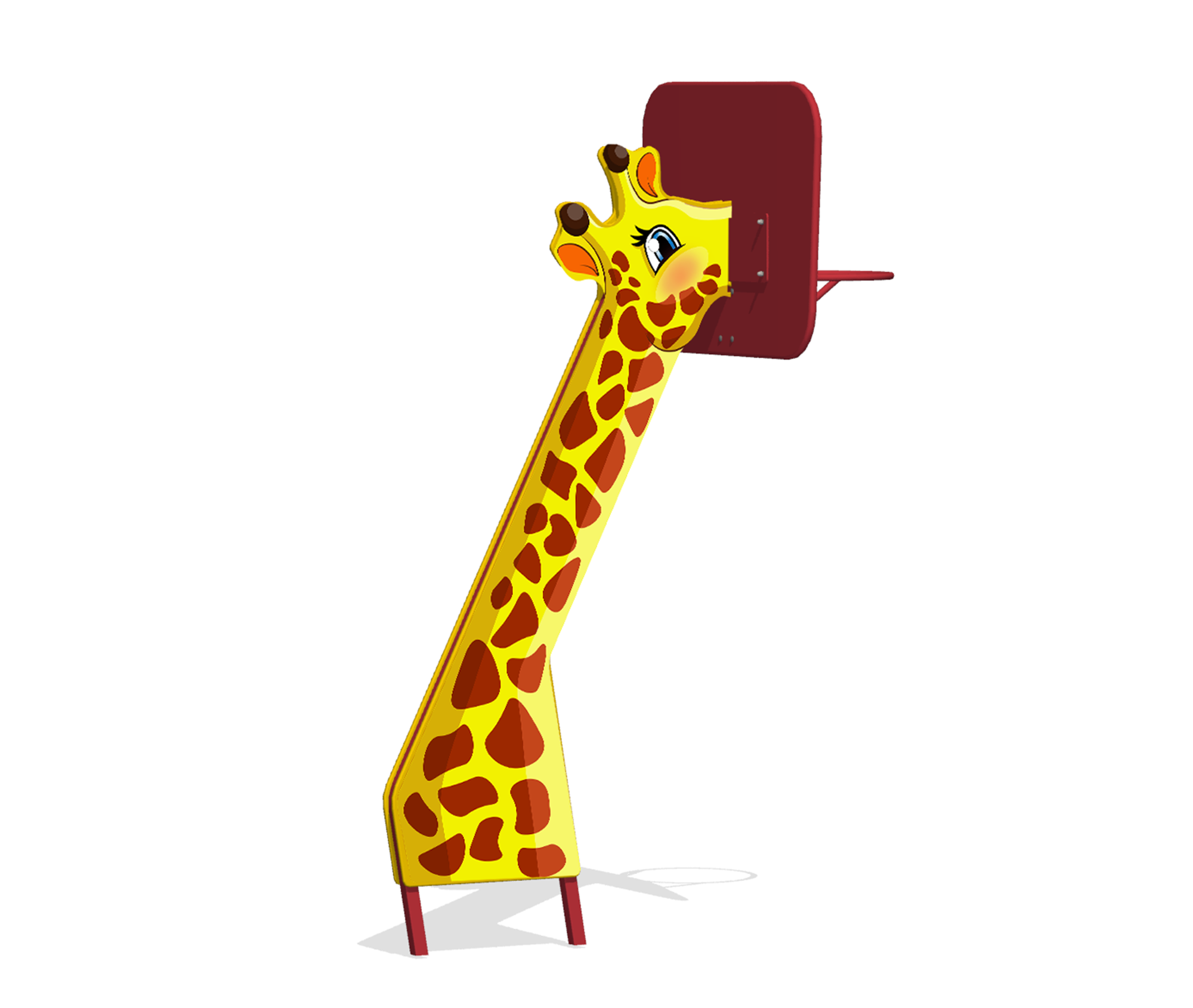 Баскетбольная стойка "Жираф"