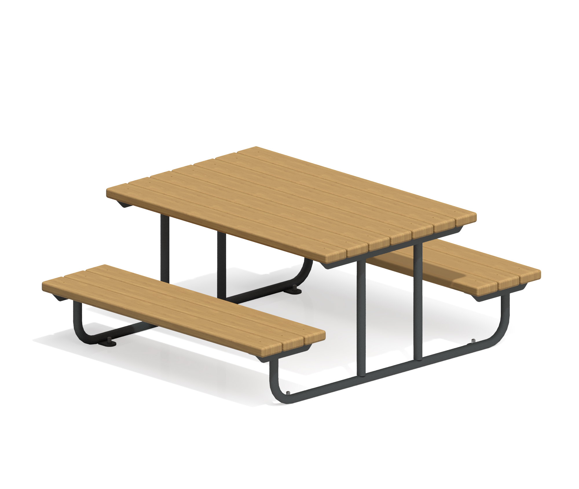 Стол со скамьями "Квартал"