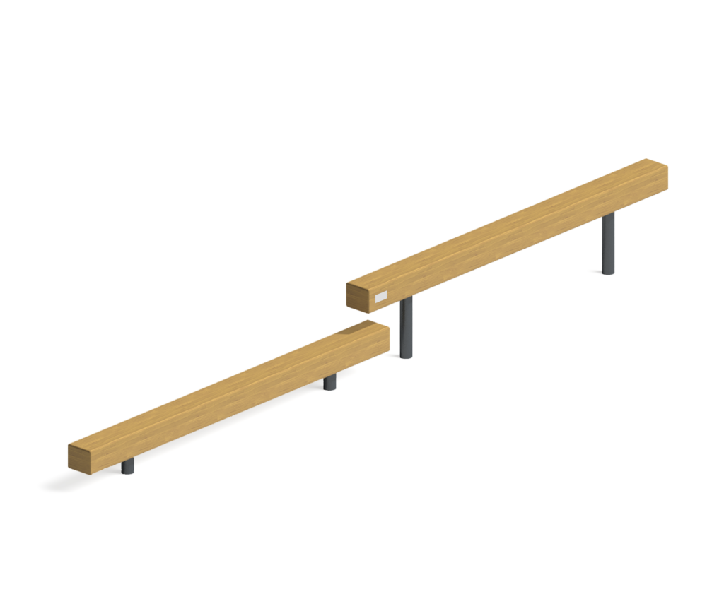 Бум-бревно двойное