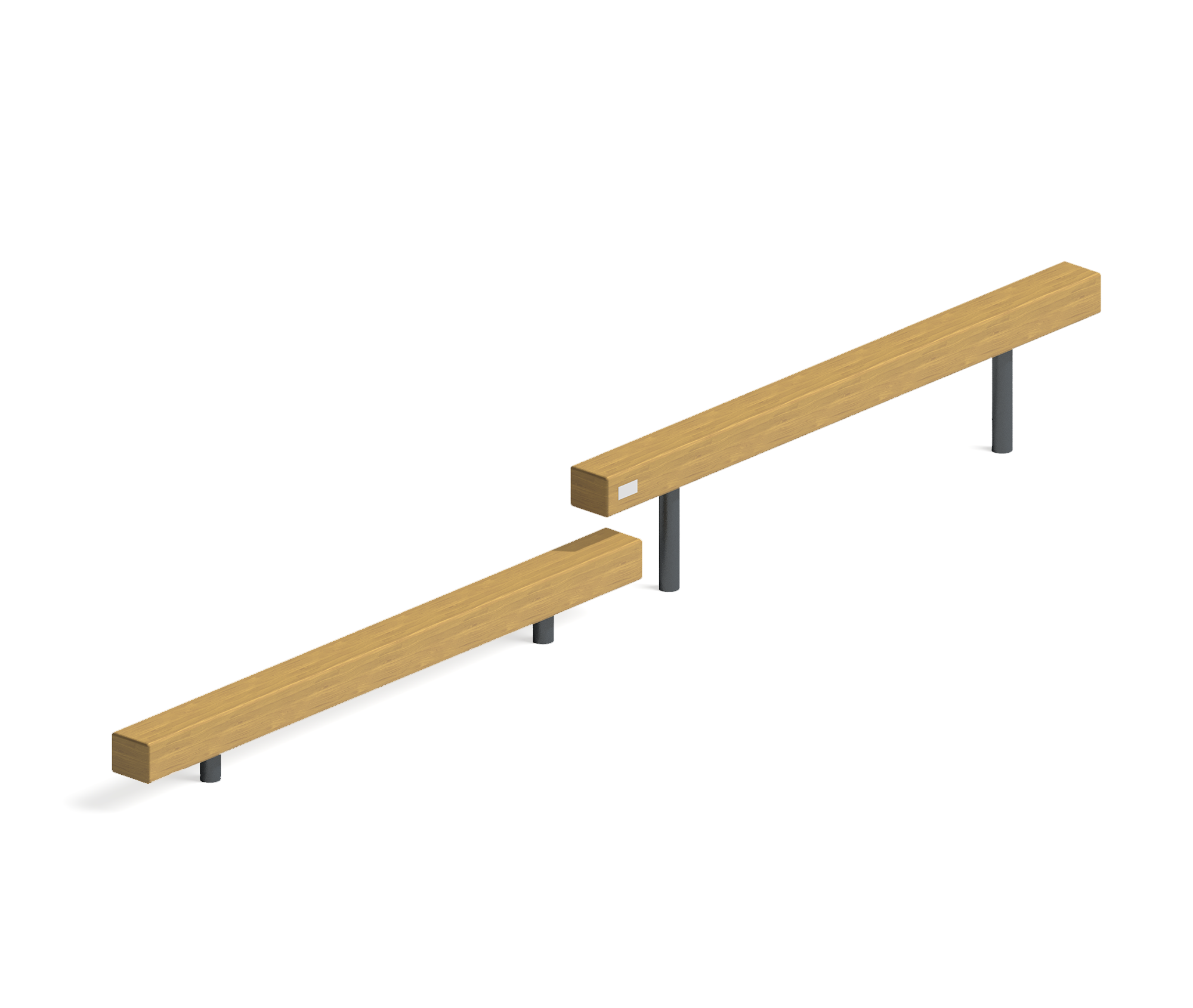 Спортивное оборудование "Бум-бревно"