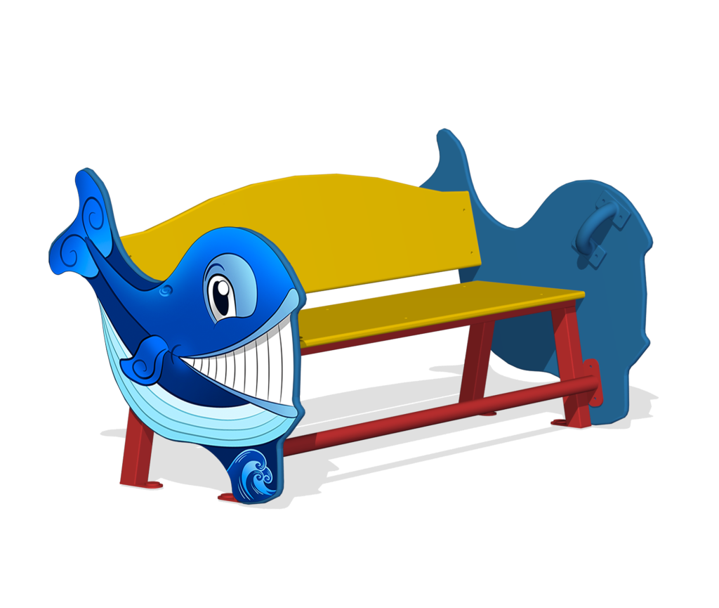 Лавочка детская "Китенок"