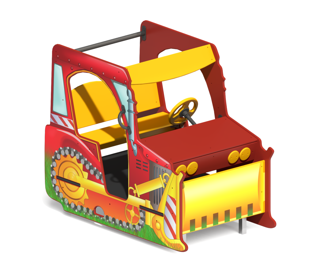 Игровое оборудование "Бульдозер"