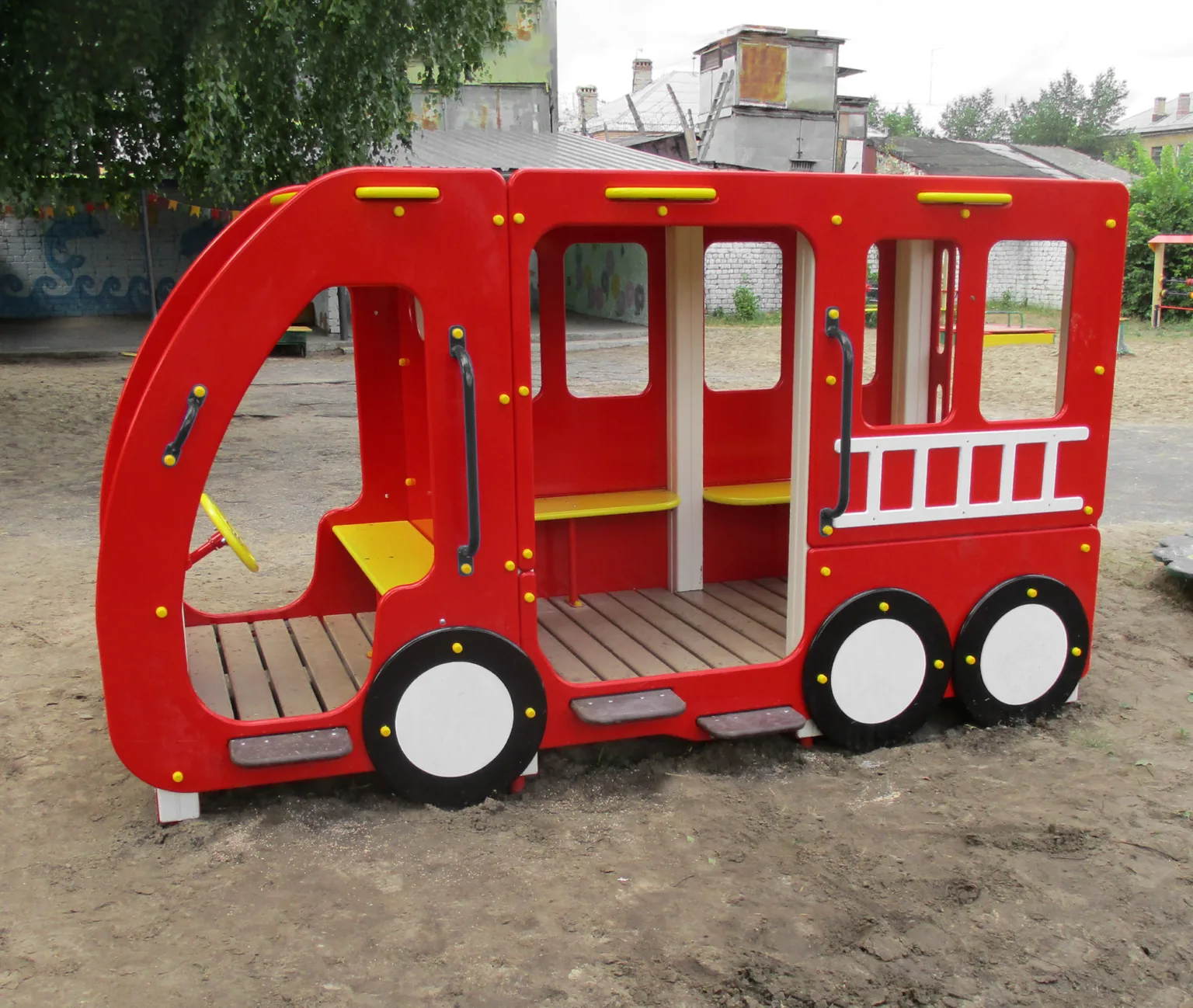 Игровое оборудование "Пожарная машина"
