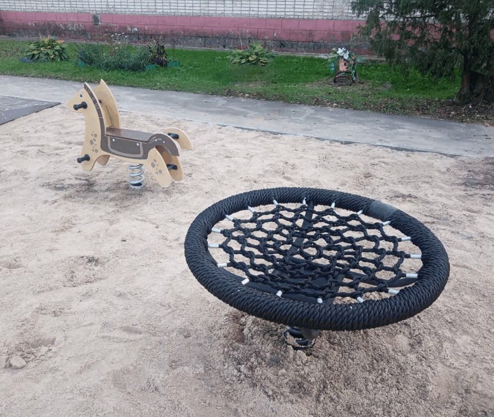 Качалка на пружине "Конь-огонь"