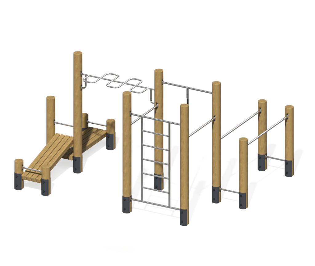 Воркаут-комплекс эко &ldquo;Дубрава&rdquo;