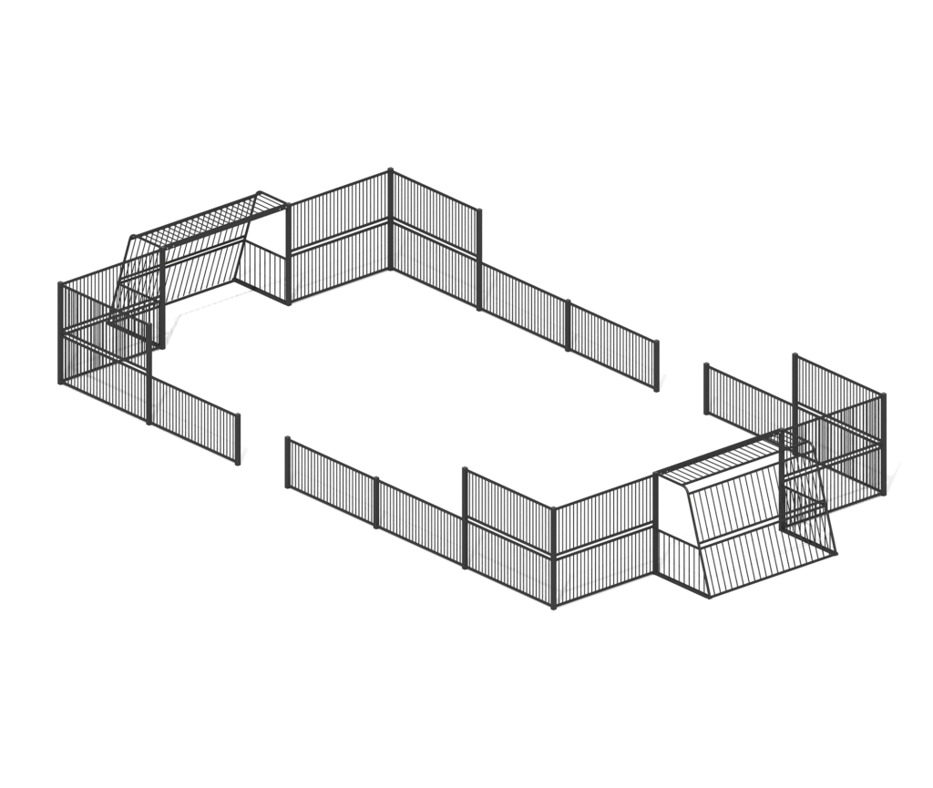 Спортивная площадка "Матч" тип 1