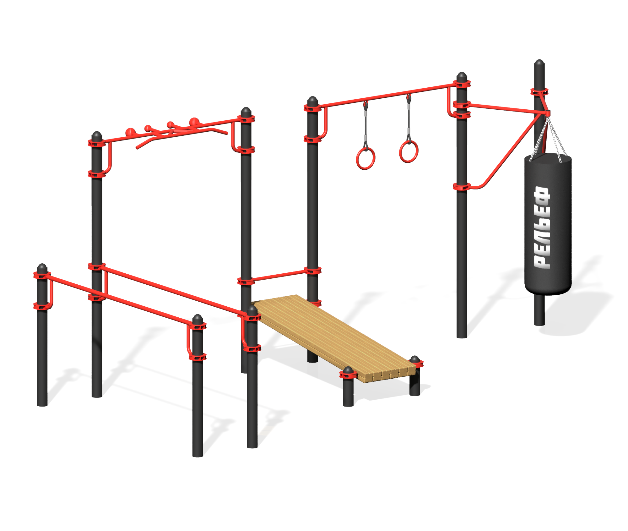 Воркаут-комплекс &ldquo;Характер&rdquo;