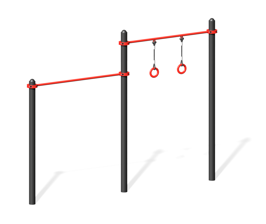 Воркаут-комплекс "Турник и кольца"