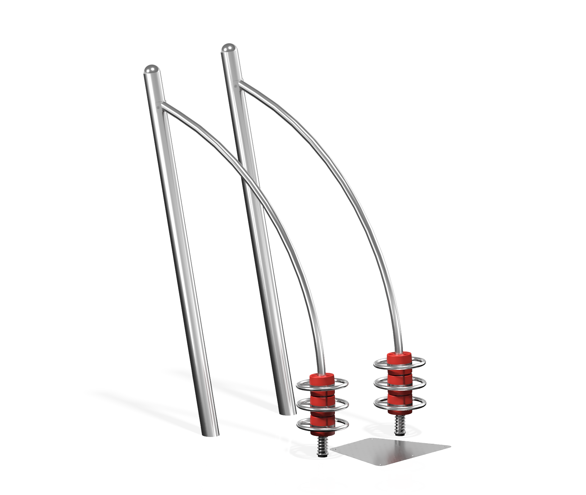 Уличный тренажер "Атлант" для мышц ног