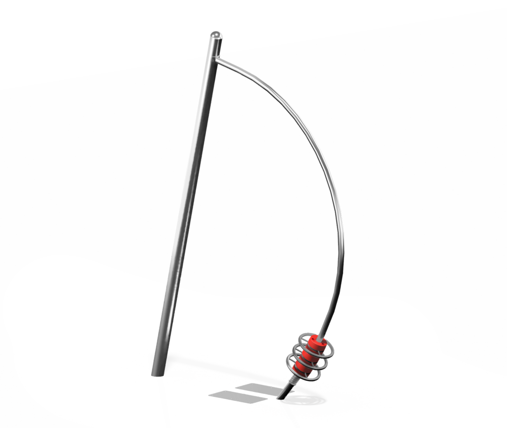 Уличный тренажер "Атлант" для мышц спины